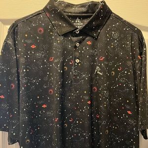 XXL Rhoback Space Golf Shirt